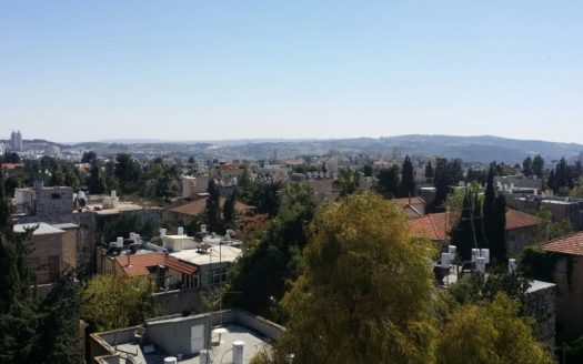 Penthouse de reve en plein coeur de Rehavia entierement meuble