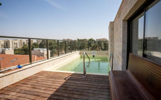 Magnifique penthouse 3 pieces avec piscine privee au coeur de Bakaa!